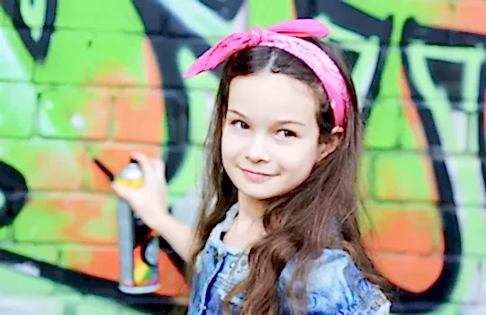 Cocuk Graffiti Kursu 7